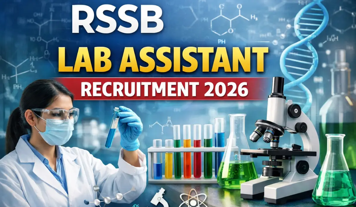 RSSB Lab Assistant Vacancy 2026