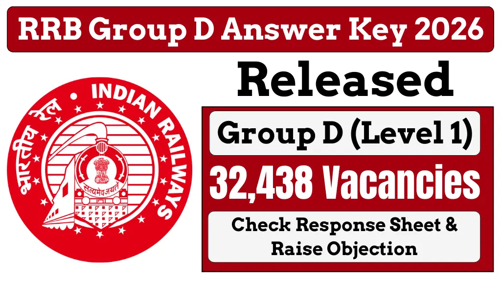 RRB Group D Answer Key 2026 OUT